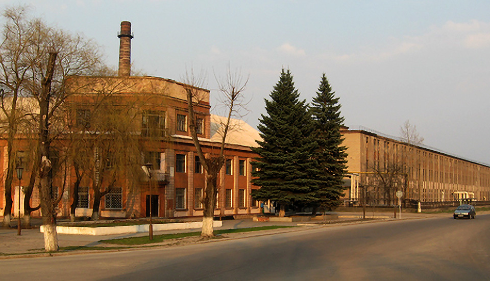Вид на Борисовскую Фабрику Пианино в 2011г.